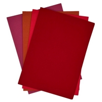 Craft Artist Canvas Card - Deep Reds Craft Artist Canvas Card - Deep Reds
