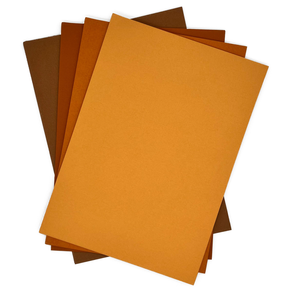 Craft Artist Canvas Card - Autumn Shades