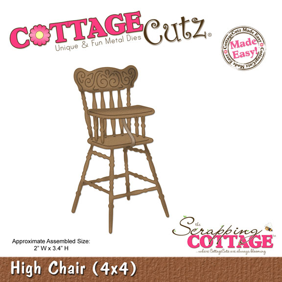 75% OFF  CottageCutz Dies - High Chair (4x4)