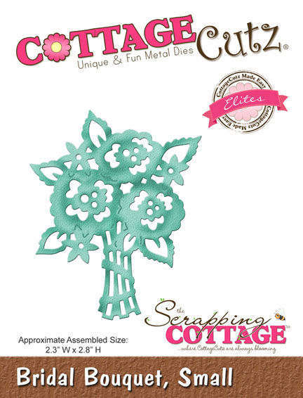 75% OFF  CottageCutz Dies - Bridal Bouquet Small (Elites)