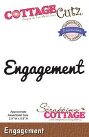 75% OFF  CottageCutz Expressions Die - Engagement