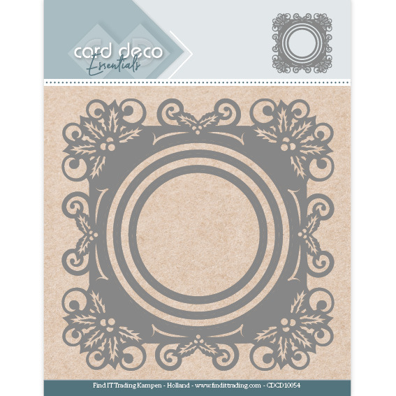 Card Deco Essentials - Aperture Dies Holly Round