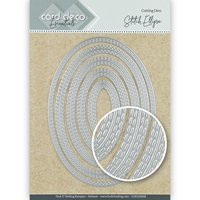 Card Deco Essentials Cutting Dies - Stitch Ellipse (5pcs)