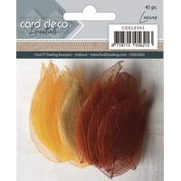 Card Deco Essentials Dryed Leaves (45pc)