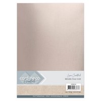 NEW Linen A4 Metallic Rose Gold NEW Linen A4 Metallic Rose Gold