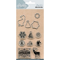 Card Deco Essentials Clear Stamp and Cutting Die