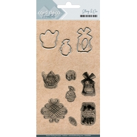 Card Deco Essentials Clear Stamp and Cutting Die