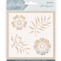 Card Deco Essentials Stencil - Big Leaves