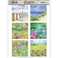 Jeanine's Art Spring Landscapes Die Cut Topper - Spring Landscapes 1