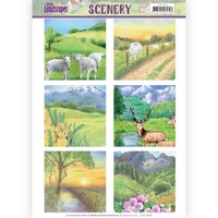 Jeanine's Art Spring Landscapes Die Cut Topper - Spring Landscapes 2