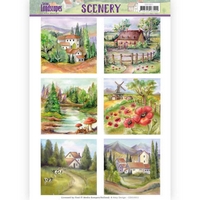 Jeanine's Art Spring Landscapes Die Cut Topper - Spring Landscapes 2