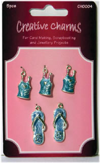 Craftime Charms - Tops and Shoes SALE HALF MARKED PRICE