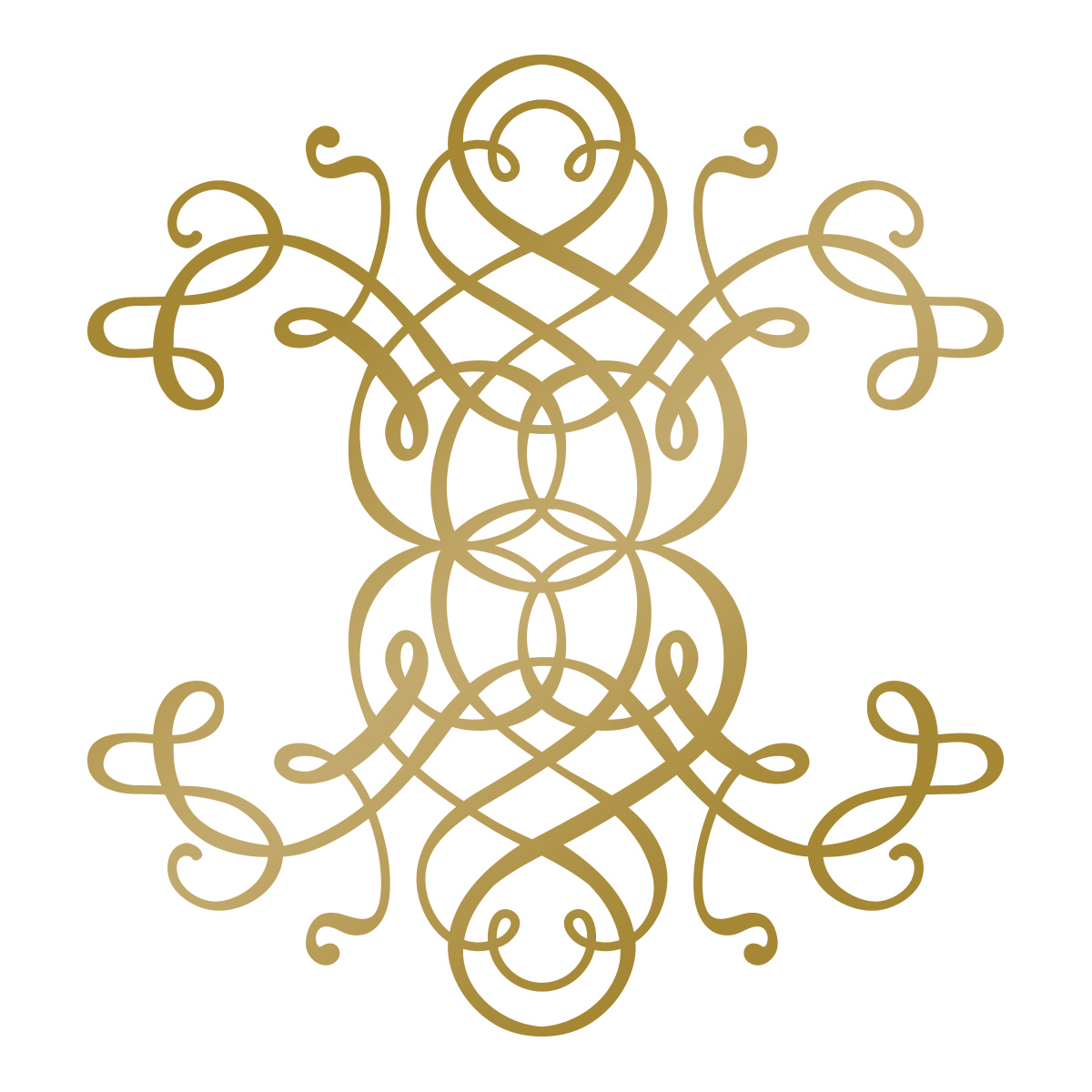 CLEARANCE 60% OFF Anna Griffin Hotfoil Stamp - Curling Motif