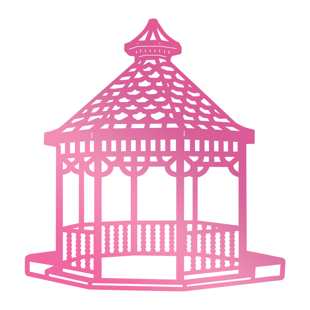 CLEARANCE 60% OFF C'est La Vie Collection Hotfoil Stamp - Gazebo (1pc)
