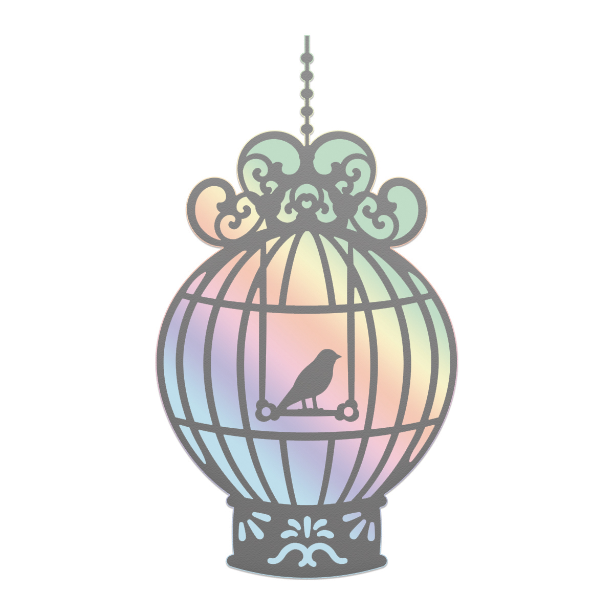 CLEARANCE 60% OFF Nouveau Collection Cut and Foil Die - Hanging Cage
