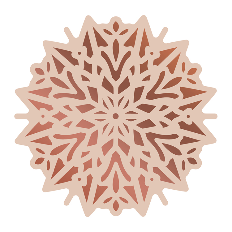 20% OFF Highland Christmas Collection Cut, Foil and Emboss Die - Poinsettia Doily (1pc)