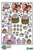 Marianne Design - 3D Paper - Sweet Kitties (Pack of 10) Marianne Design - 3D Paper - Sweet Kitties (Pack of 10)