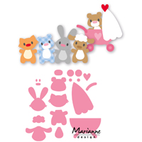 Marianne Design Collectable - Eline's Baby Animals (14pcs)