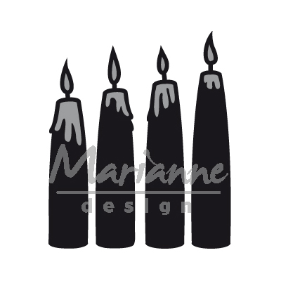 Marianne Design Craftable - Advent Candles
