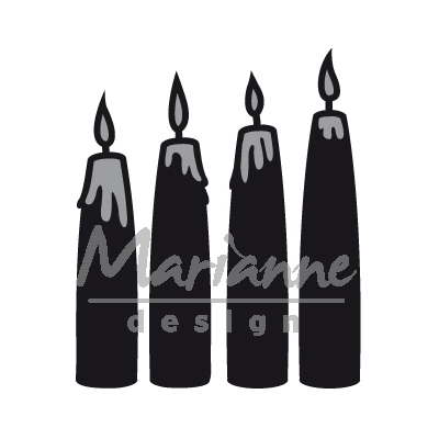 Marianne Design Craftable - Advent Candles