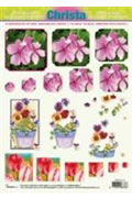 Christa 3D Decoupage and Pyramid 3D - Flowers NOW HALF PRICE