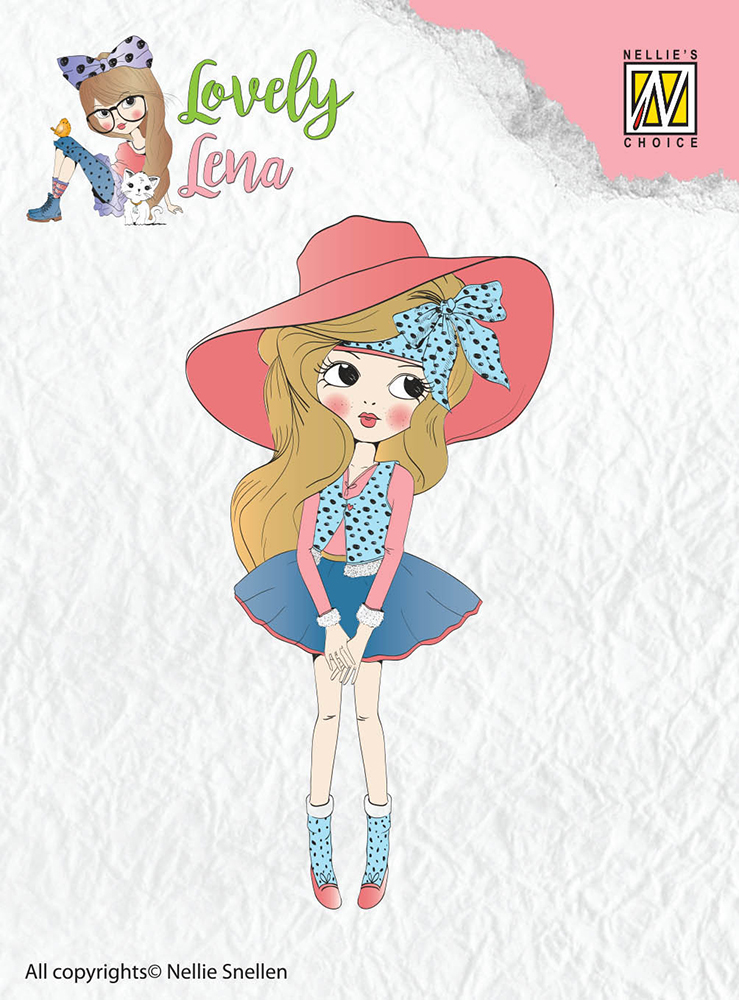 Nellie Snellen Clear Stamp - Pretty Lena