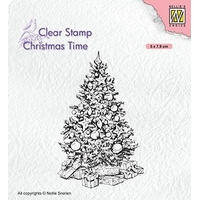 Nellie Snellen Clear Stamp Christmas Time - Christmas Tree