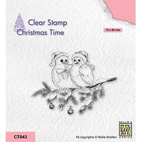 Nellie Snellen Clear Stamp Christmas Time - Celebrating Christmas