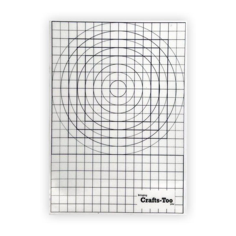 NEW Crafts Too - A4 Magic Mat Circle Design