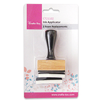 SPECIAL OFFER Crafts Too - Ink Applicator x 2 Foams SPECIAL OFFER Crafts Too - Ink Applicator x 2 Foams