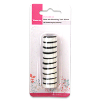 Crafts Too - Mini Ink Blending Tool  Foam Refill  2cm x10