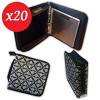 Now Back in Stock Crafts Too - Binder Cutting Die Storage Case Black and Grey x20