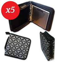 Now Back in Stock  Crafts Too - Binder Cutting Die Storage Case Black and Grey x 5