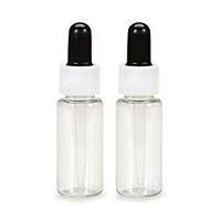 Crafts Too - Plastic Bottle with Screw on Dropper 2pcs