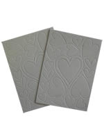 Crafts Too Die Cut Chipboard 2 Sheets - Hearts (5x7 Crafts Too Die Cut Chipboard 2 Sheets - Hearts (5x7