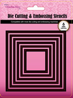 Crafts Too Cutting and Embossing Stencils - Squares
