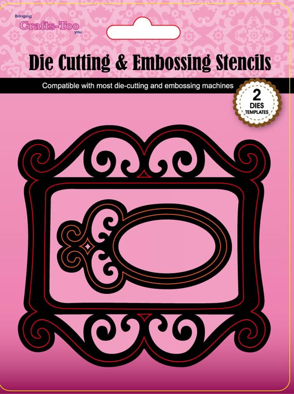 Crafts Too Cutting and Embossing Stencils - Frame 4