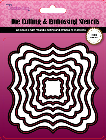 Crafts Too Cutting and Embossing Stencils - Frame 7