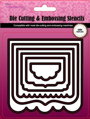 Crafts Too Cutting and Embossing Stencils - Frame 8