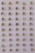 Crafts Too Rhinestones 50 Dots - Clear