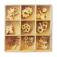 SALE Crafts Too Wooden Elements Shapes - Spring