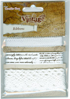 Crafts Too Vintage Selection - Ribbons 3m