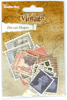 Crafts Too Vintage Selection - Die-cut Shapes 24pcs