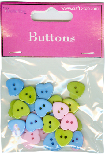 Crafts Too Buttons Mixed Buttons 30pcs