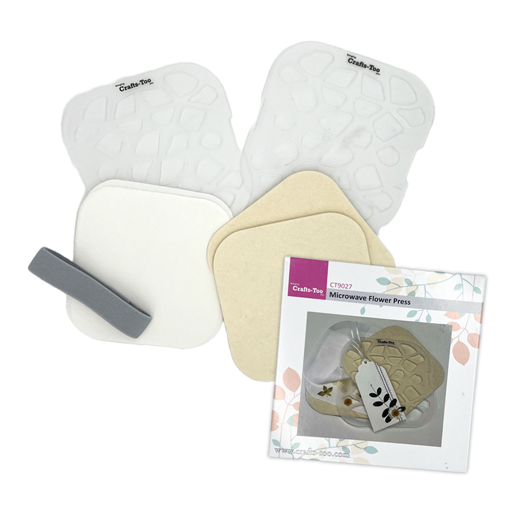 NEW Crafts Too - Microwave Flower Press