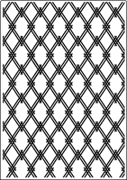 SPECIAL OFFER 50% OFF Crafts Too Embossing Folder A4 - Modern Lattice SPECIAL OFFER 50% OFF Crafts Too Embossing Folder A4 - Modern Lattice
