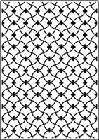 SPECIAL OFFER 50% OFF Crafts Too Embossing Folder A4 - Swirling Lattice SPECIAL OFFER 50% OFF Crafts Too Embossing Folder A4 - Swirling Lattice