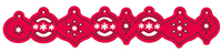 Crafts Too Cutting and Embossing Stencils - Bauble Border