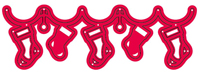 Crafts Too Cutting and Embossing Stencils - Stocking Surprise