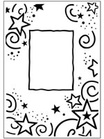 SPECIAL OFFER 50% OFF Crafts Too Embossing Folder (approx 10.5cm x 15cm) - Stars Frame SPECIAL OFFER 50% OFF Crafts Too Embossing Folder (approx 10.5cm x 15cm) - Stars Frame
